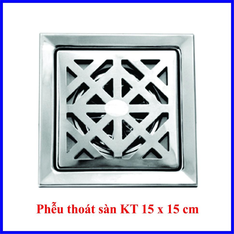 Phễu thoát sàn chống hôi 100% inox, TT-015