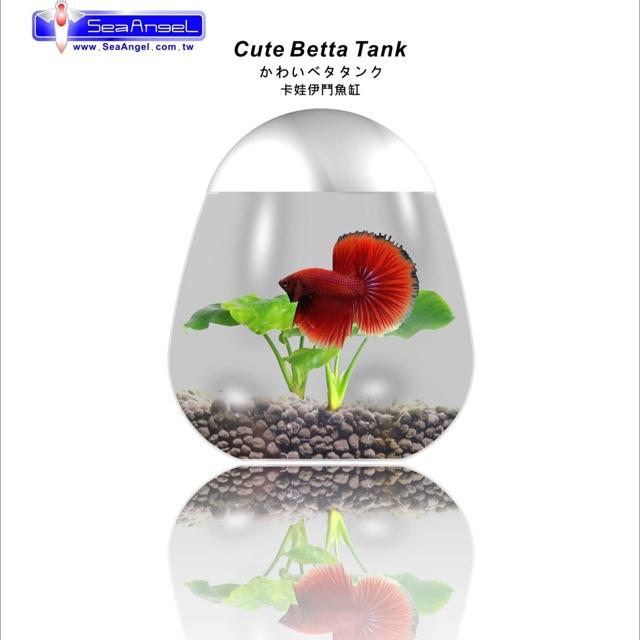 Hồ Cá Betta Mini Cute Betta Tank bằng nhựa để bàn 