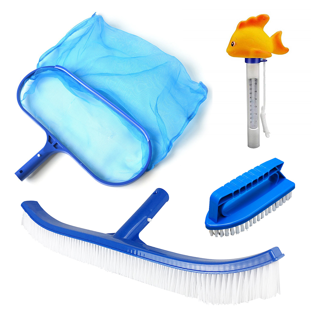 Bộ 4 Dụng Cụ Vệ Sinh Bể Bơi Chuyên Dụng