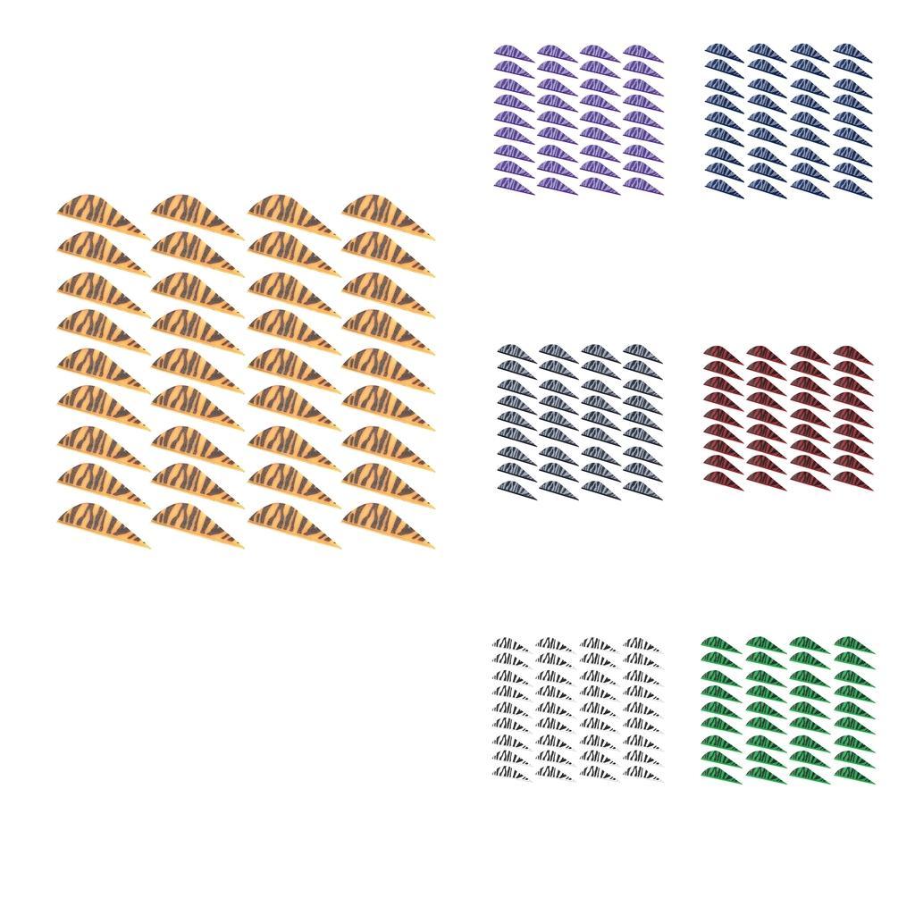 36pcs TPU Arrow Feather Archery Arrow Fletching Replacement Right Wing Vanes 2inch