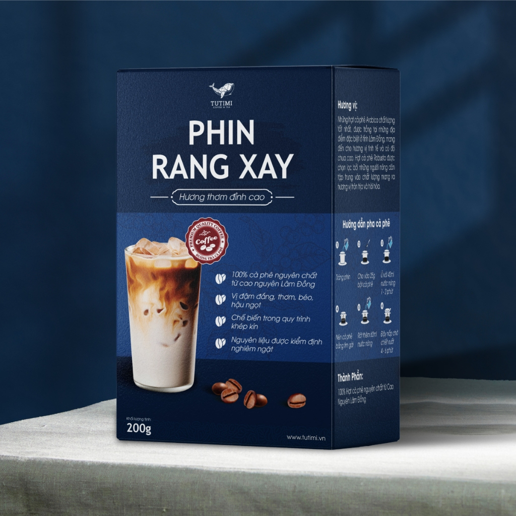 Cà Phê Phin Rang Xay - 200G