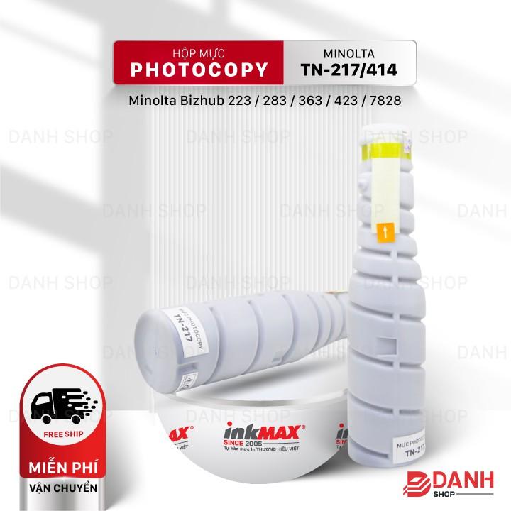 Hộp mực TN-217-ikon cho máy Photocopy Minolta Bizhub 223, 283, Hàng chính hãng