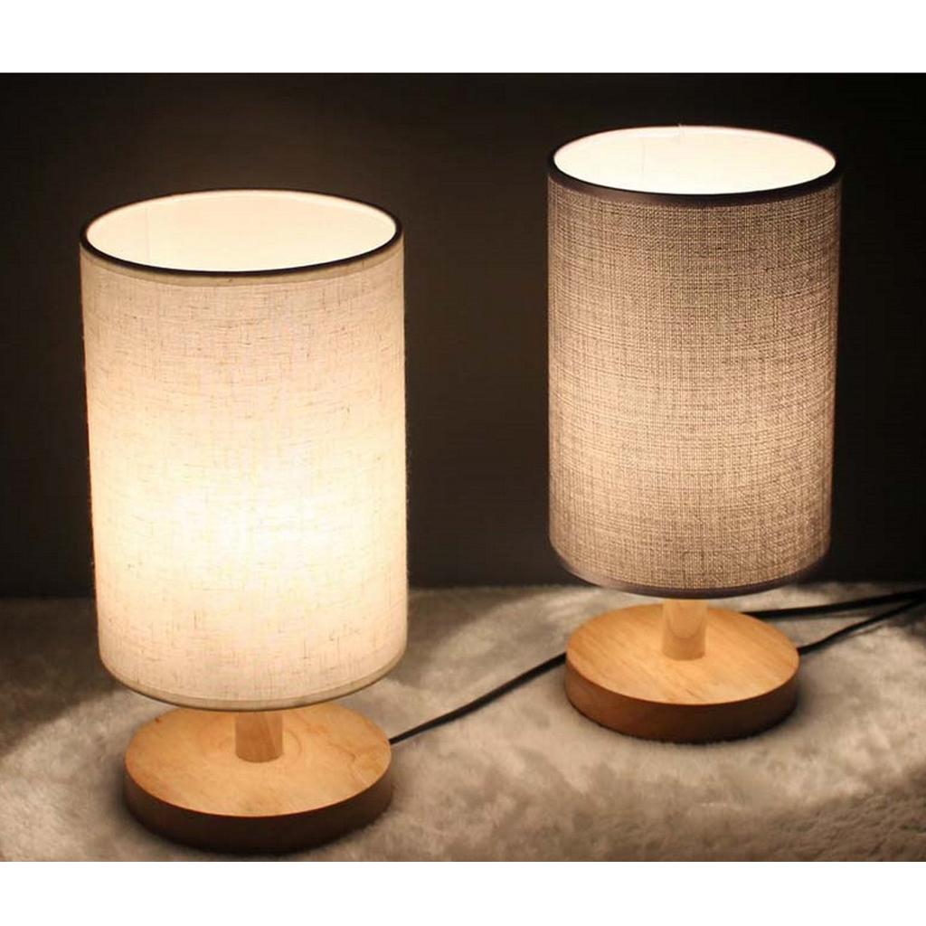 EU Standard Fabric Lampshade Table Lamp Shade Bedside Light Shade E27