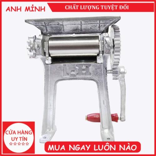 Máy cán khô mực - máy làm mềm mực nướng bằng Inox dễ dàng sử dụng