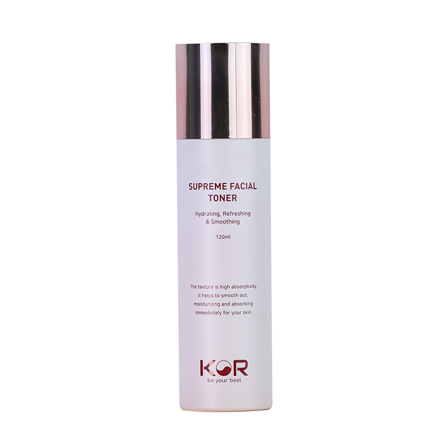 Toner cấp ẩm, dưỡng da chuyên sâu Kor Supreme Facial Toner Hàn Quốc 120ml