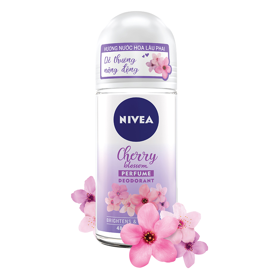 Lăn Ngăn Mùi Hương Nước Hoa Nivea Hương Anh Đào