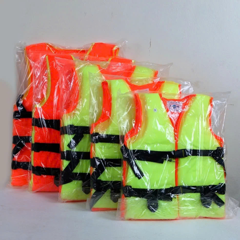 Áo Phao Cứu Hộ Hỗ Trợ Tập Bơi Nổi Trên Nước – Bo Viền Phản Quang, Đai Điều Chỉnh, Chốt Đóng Chắc – 5 Size Cho Mọi Lứa Tuổi (5kg – 65kg) - HÀNG CHÍNH HÃNG MINIIN