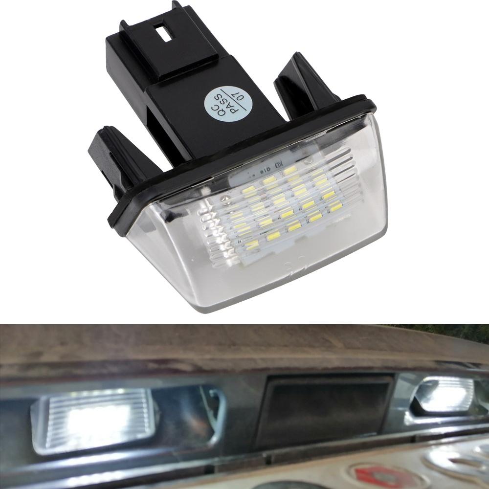 1 Cặp Đèn Led Chiếu Biển Số Xe Hơi Peugeot 206 207 306 307 308 5008 Cho Citroen C3 C4 C5 Berlingo Saxo Xsara Picasso