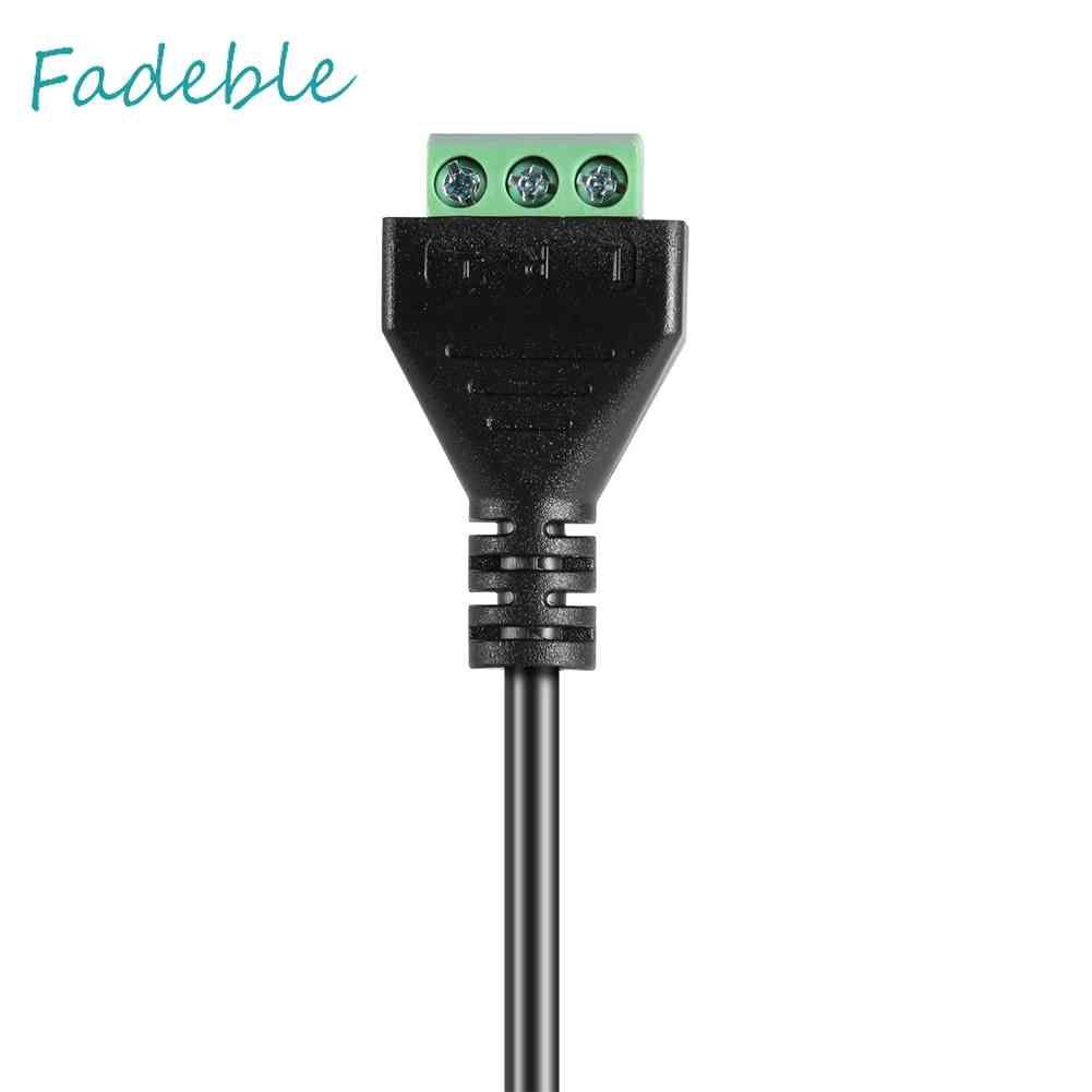 Cáp KếT NốI Video 3.5mm ĐầU CắM Sang ĐầU CắM AV 30cm