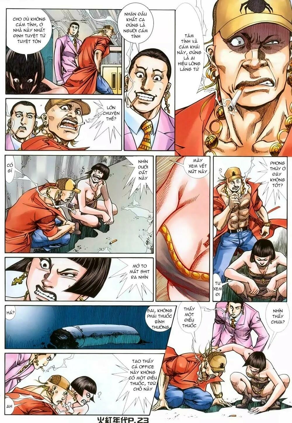 hỏa hồng niên đại hắc cốt đường chapter 128 19