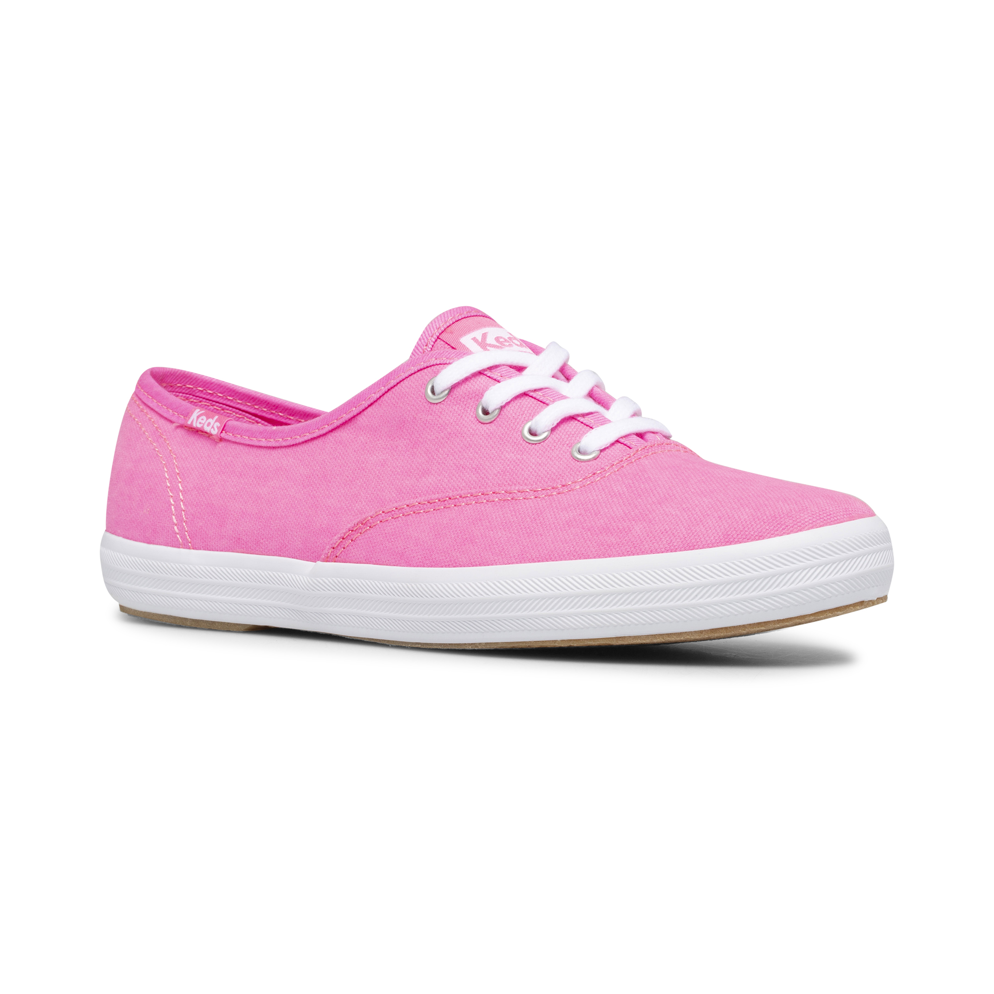 Giày Keds Nữ- Champion Seasonal Canvas Neon Pink- KD065874