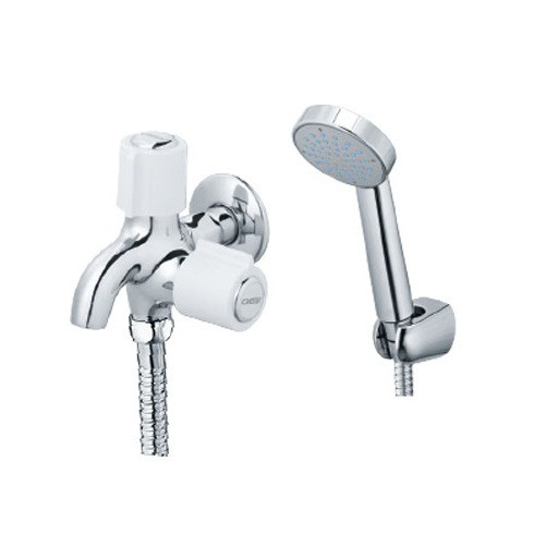 Vòi sen tắm lạnh gắn tường Caesar S038C tay dây sen xi