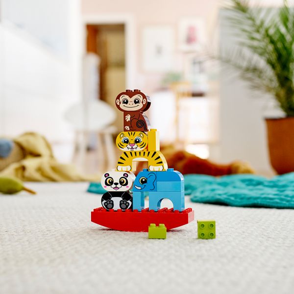 Đồ Chơi Lắp Ráp LEGO DUPLO Bộ Động Vật Cân Bằng Đầu Tiên Của Bé 10884 ( 15 Chi tiết)