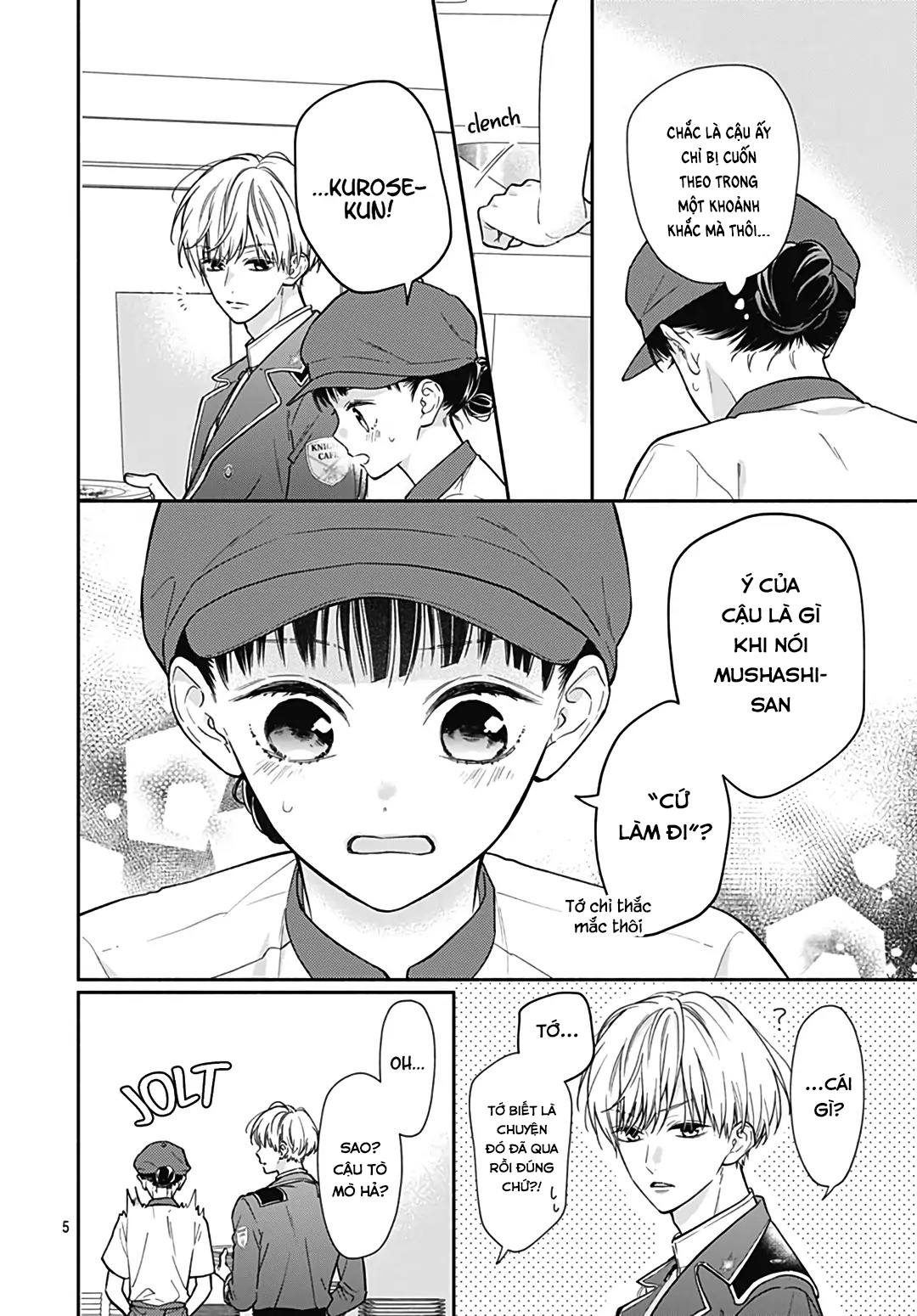 màu hồng và ớt chuông chapter 15 5