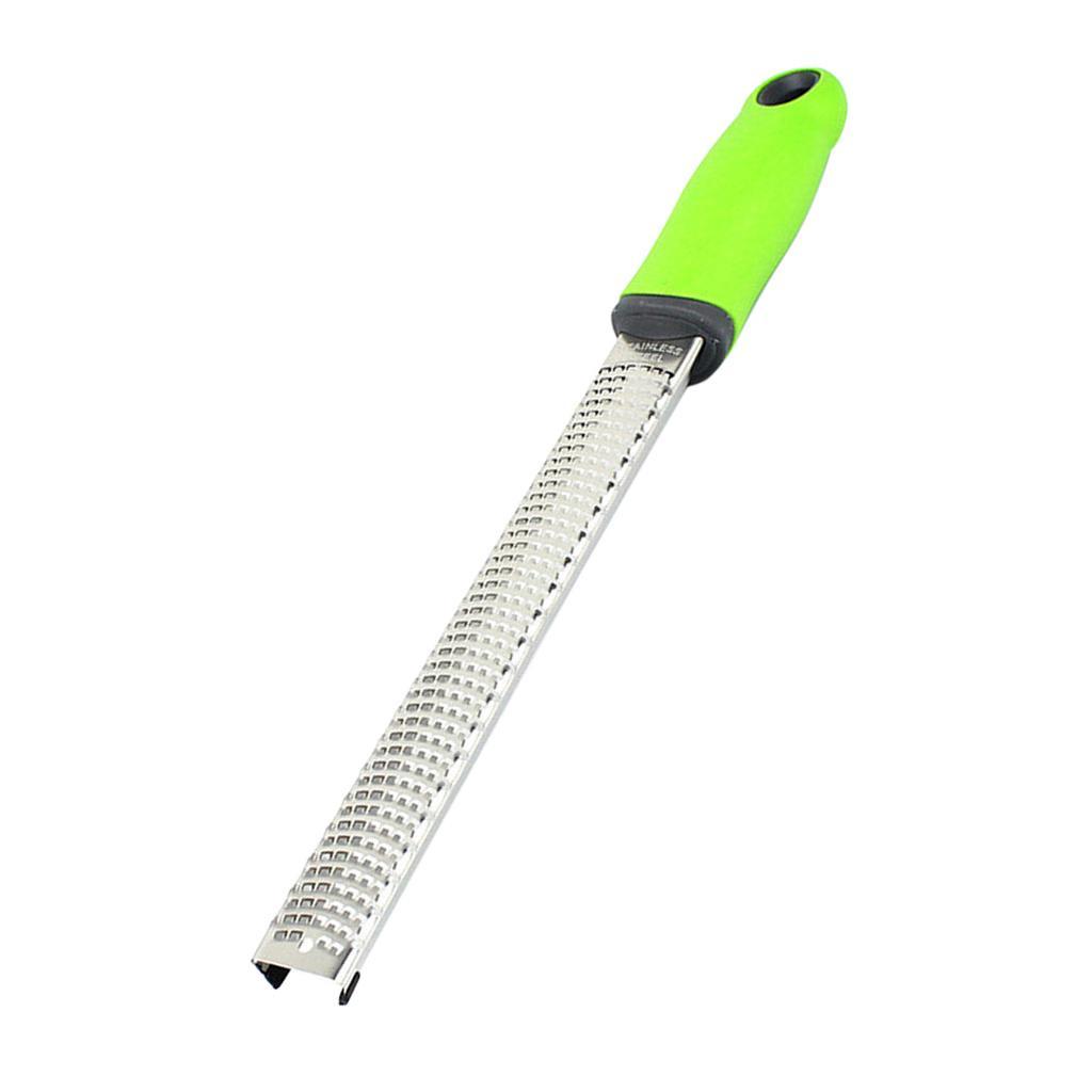 Citrus Lemon Zester Handheld Cheese Grater Nutmeg Chocolate Stainless Steel
