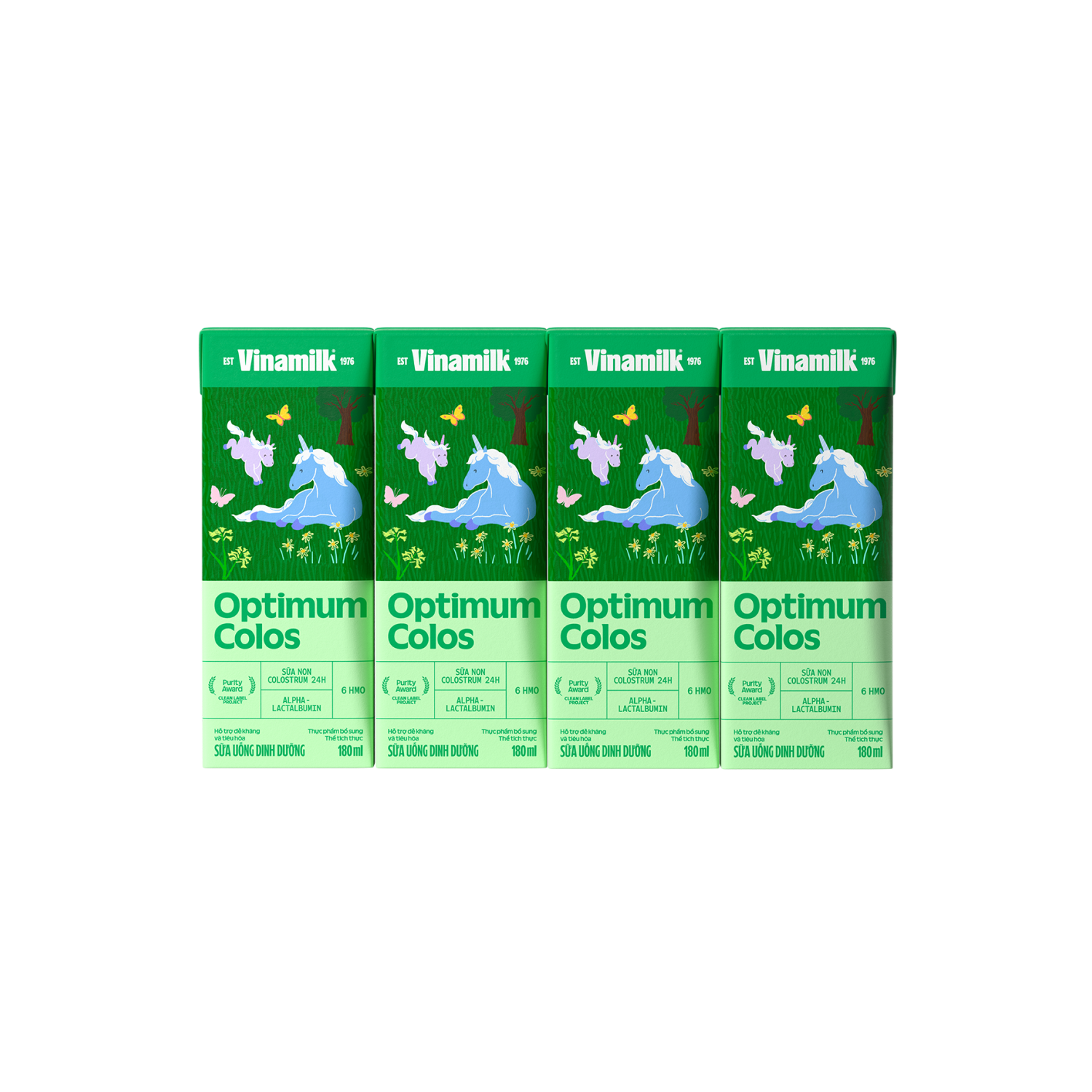 Sữa bột pha sẵn Optimum Colos Vinamilk Hộp 180ml