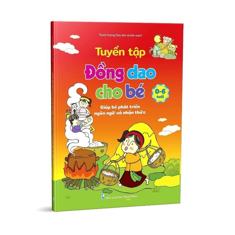 Combo 3 cuốn Tuyển tập Thơ, Đồng Dao, Truyện cho trẻ từ 0-6 tuổi giúp bé phát triển ngôn ngữ và nhận thức