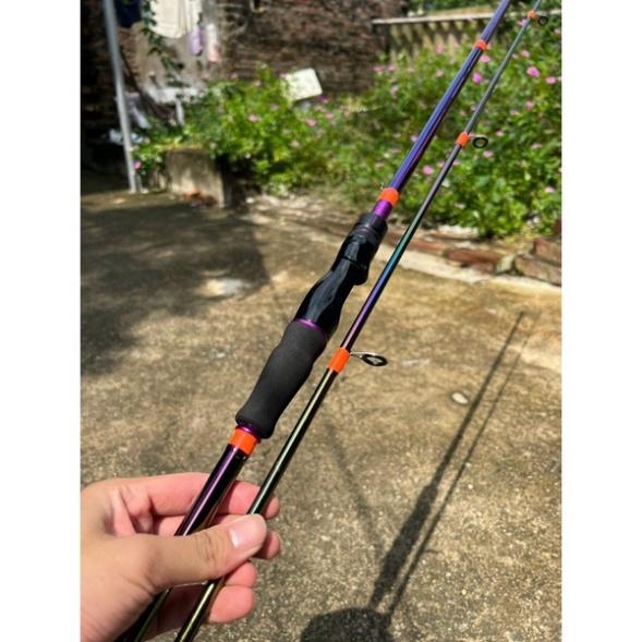 (sale)  Cần câu lure máy đứng + ngang CARON TITAN (DAIWA) - đại hạ giá