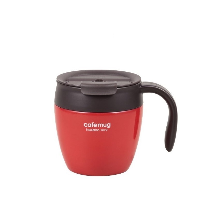Cốc giữ nhiệt Cafe Mug 330ml có gioăng silicon & nắp trượt chống tràn - Made in Japan
