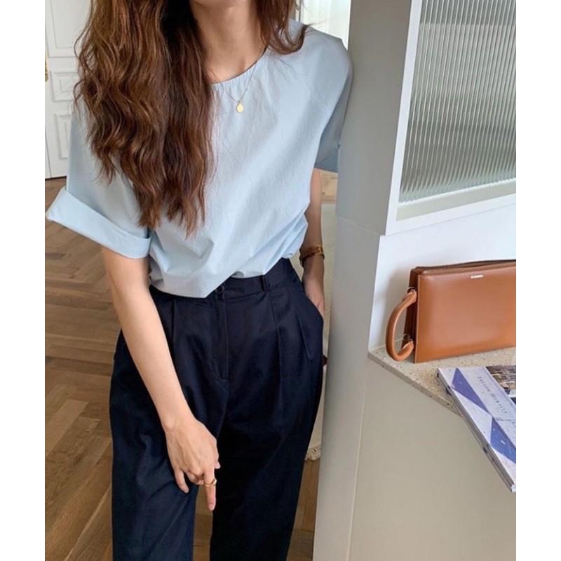 Quần culot 9tấc lưng thun