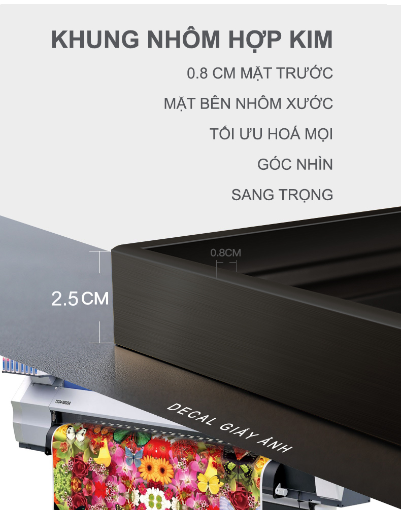 Tranh phong thuỷ Mica 3 bức Đầu đông trừu tượng (Đại lâm mộc). Model: AZ3-0118