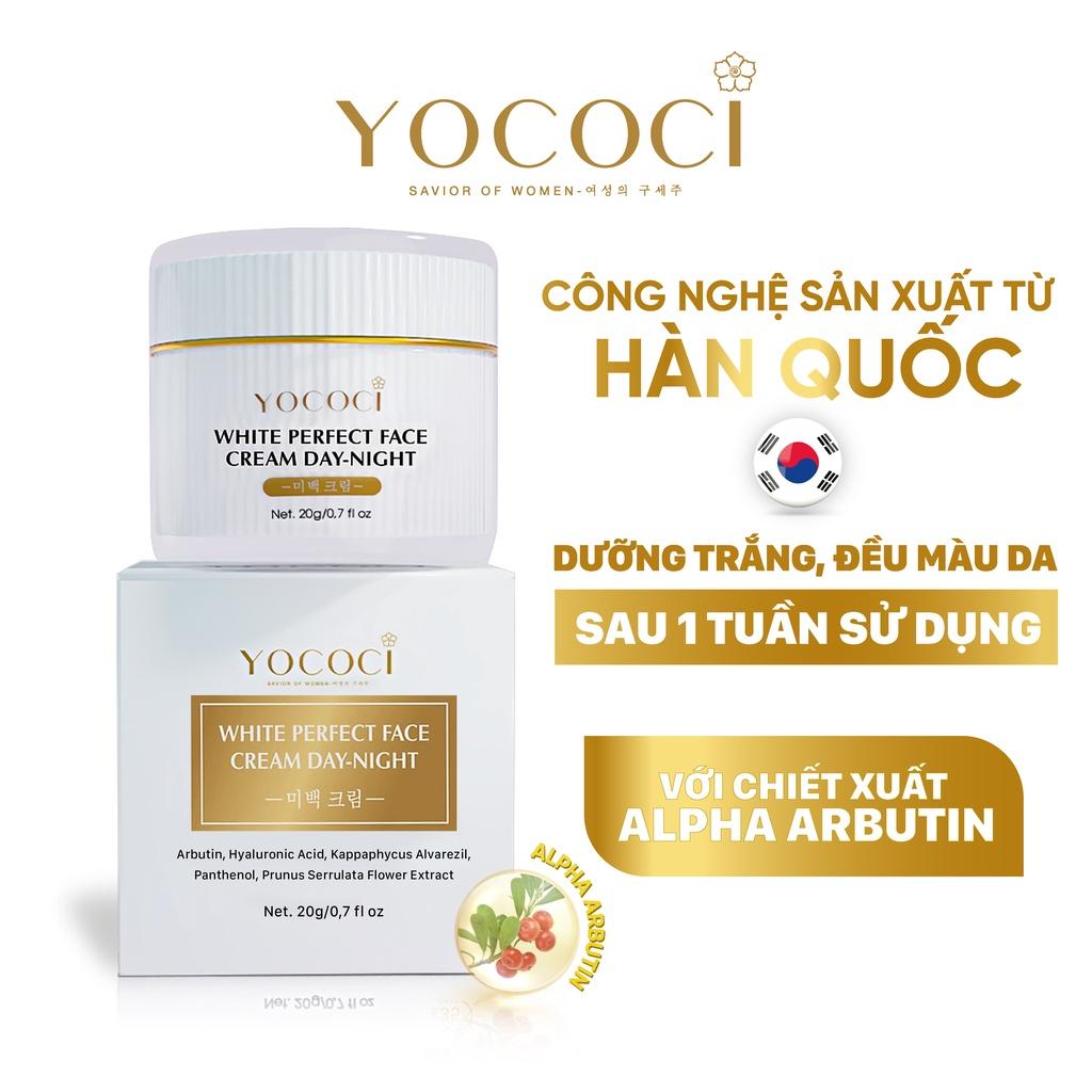 Bộ Đôi Dưỡng Da Mặt YOCOCI Gồm 1 Kem Chống Nắng 50g &amp; 1 Kem Face 20g