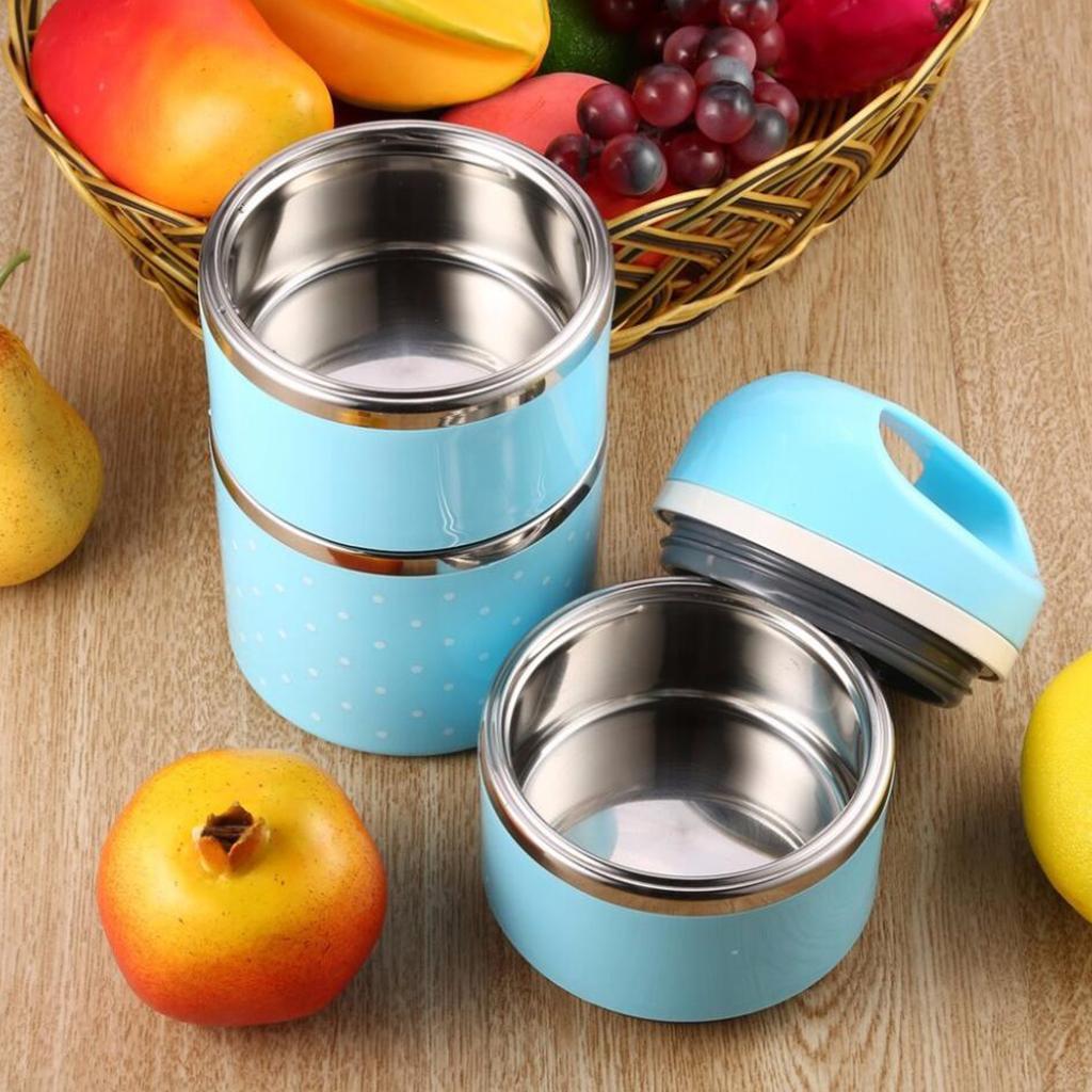 Stainless Steel Thermal Insulated Lunch Box Food Container