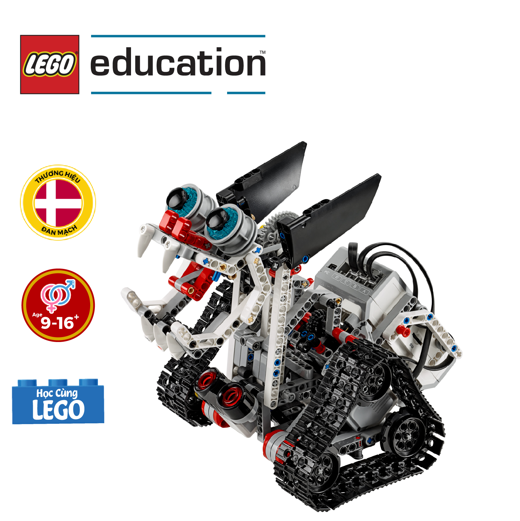 Đồ Chơi LEGO EDUCATION Bộ Kỹ Sư Robot Ev3 Cơ Bản  45544