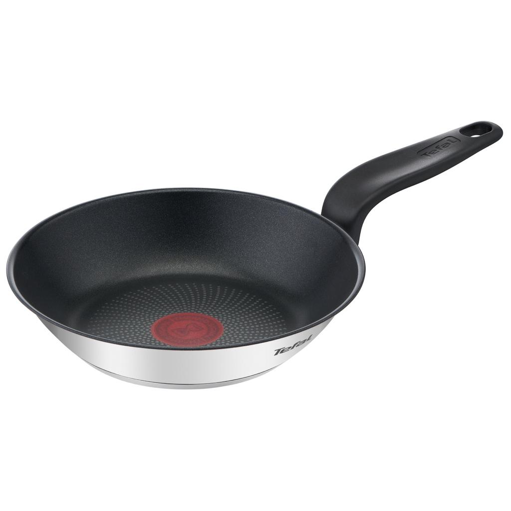 Chảo chiên chống dính Tefal Primary 20cm, 24cm, 26cm, 28cm - Hàng Chính Hãng