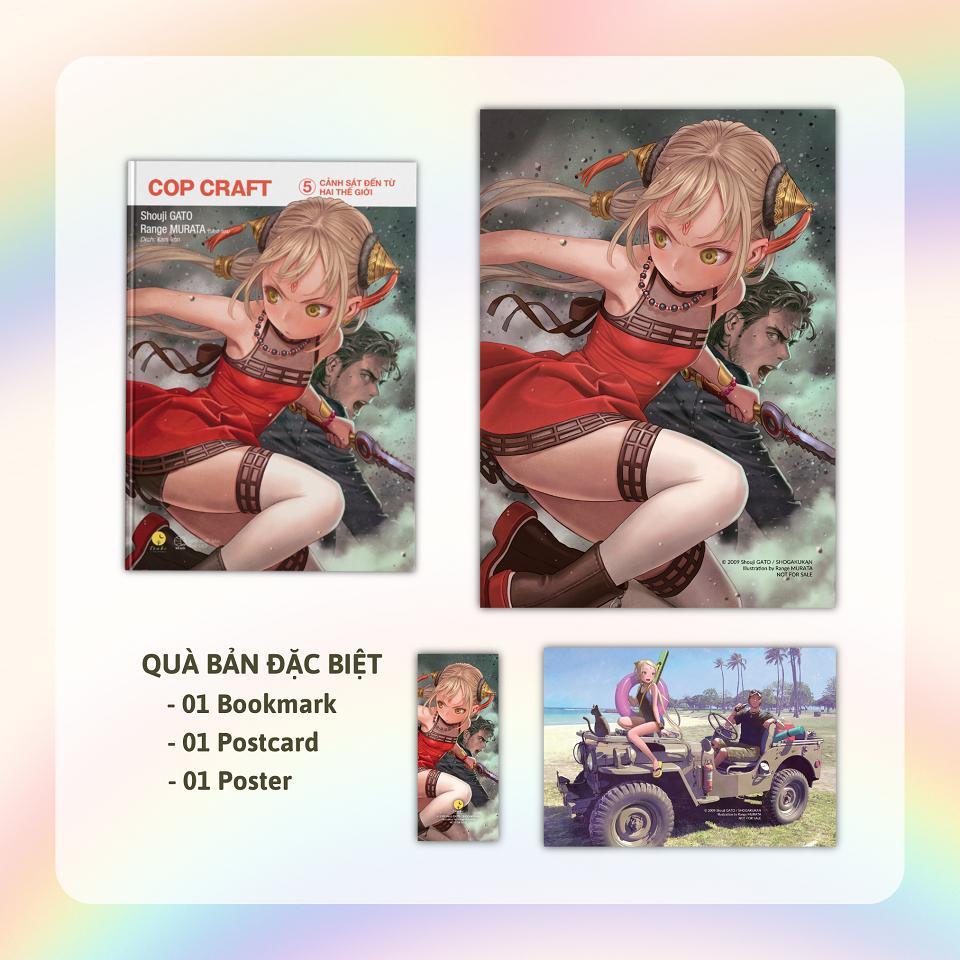 Sách - Cop Craft - Cảnh Sát Đến Từ Hai Thế Giới - Tập 5 - AZ Việt Nam