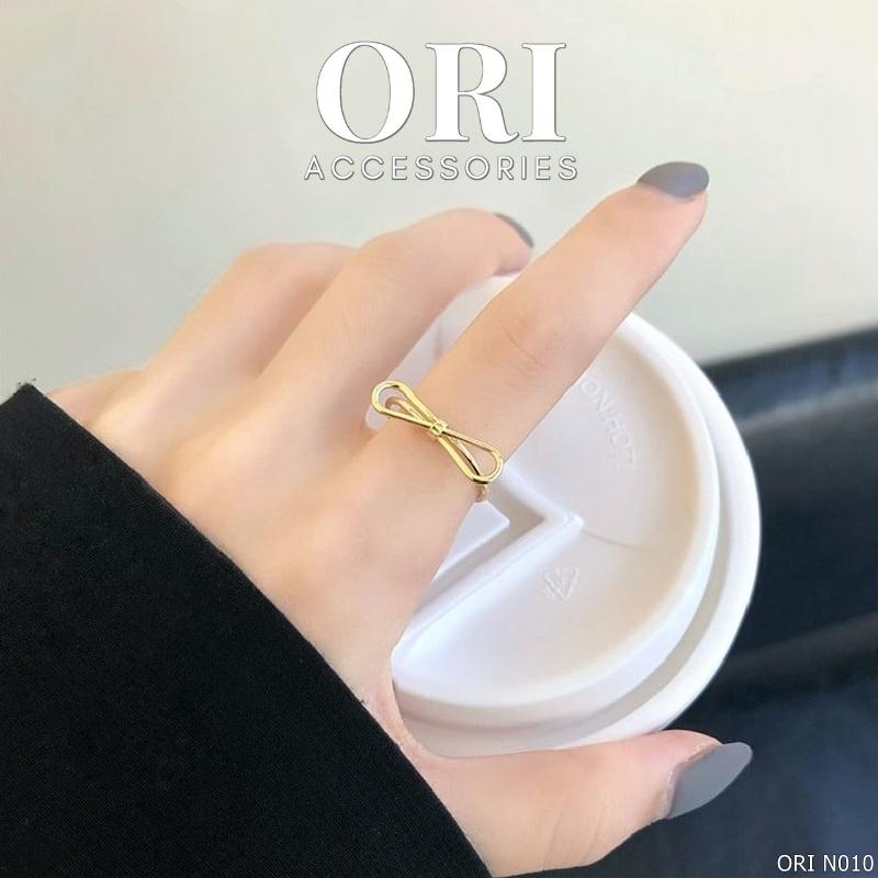 Nhẫn Vàng 18K Stack Ring 105R2746 #48 Nhẫn Vàng 18K Stack Ring 105R2746