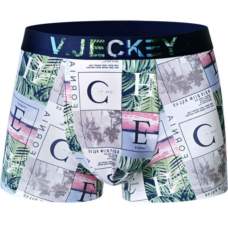Quần Lót Nam Kháng Khuẩn Cotton Boxer Bằng Lụa Mẫu Ngẫu Nhiên - Hàng Nhập Khẩu