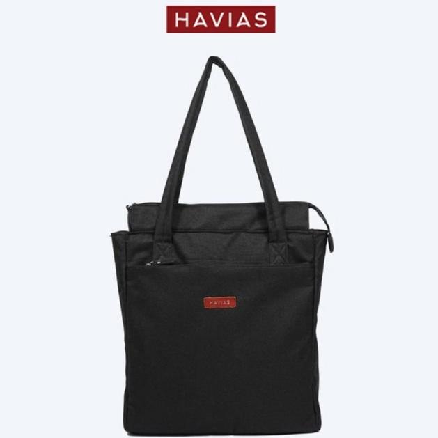 Tote HAVIAS túi vải Oxford Tote cao cấp, có chống sốc laptop