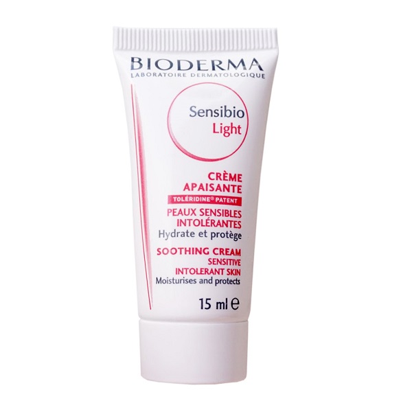 Kem dưỡng ẩm dành cho da nhạy cảm BIODERMA Sensibio Light 15ml