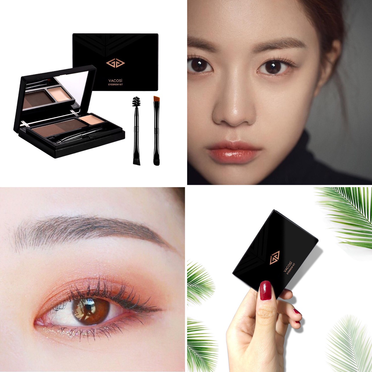 Bột Vẽ Chân Mày Vacosi EyeBrow Kit