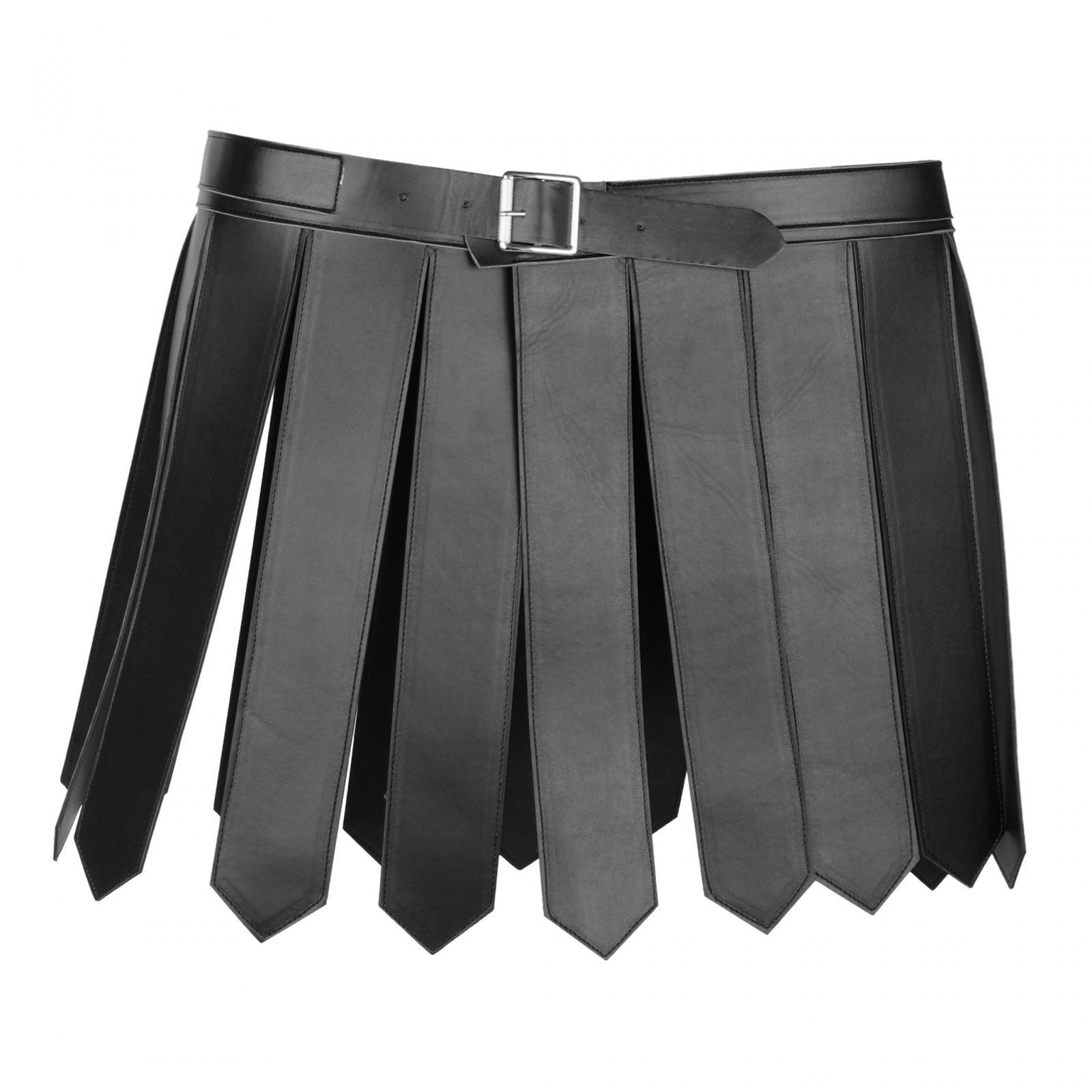 Roman Skirt Rave Party PU Cosplay Adjustable Roman Costume