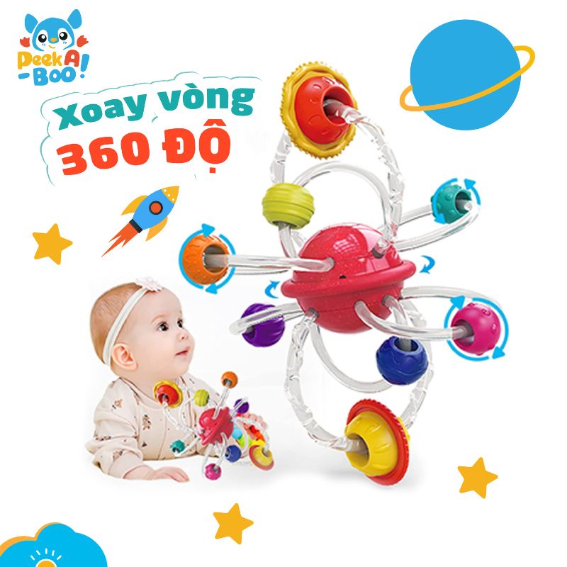 Đồ Chơi PEEK A BOO Bộ Steam Hệ Mặt Trời Cho Bé PAB011A