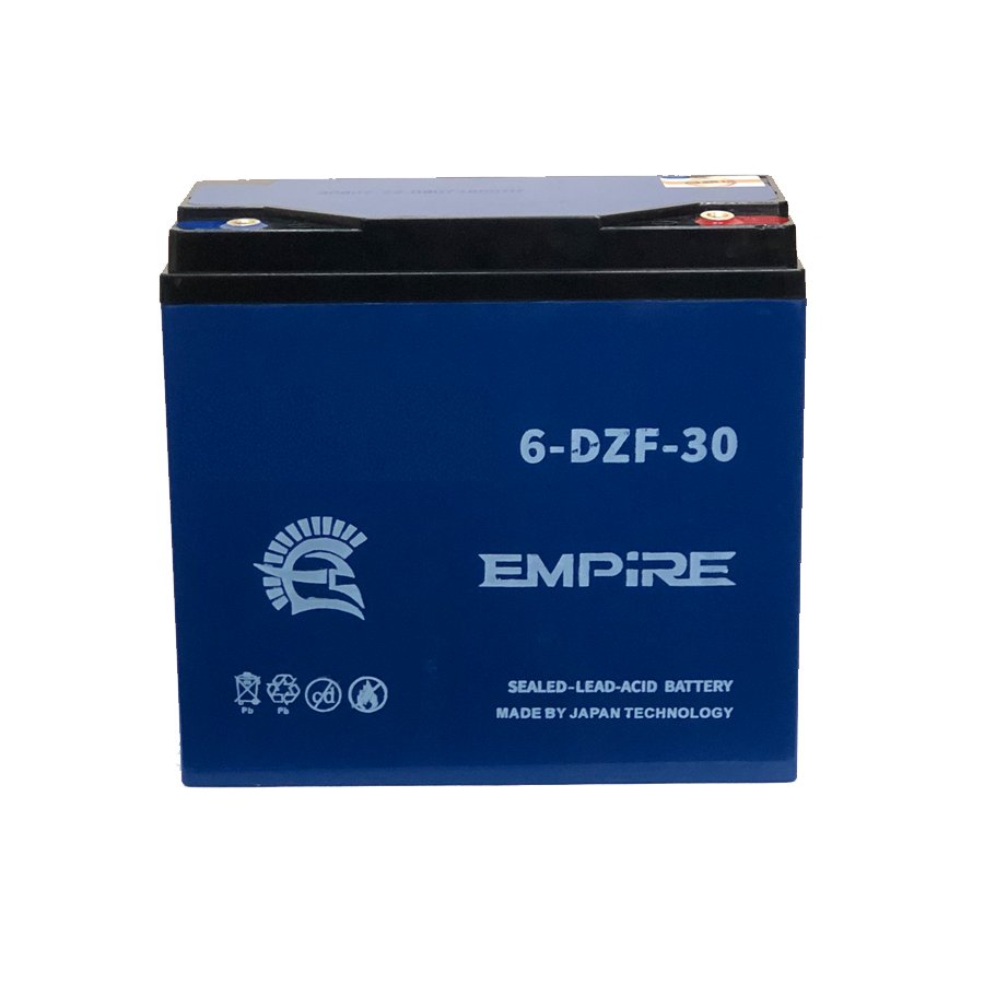 Ắc Quy Xe Máy Điện 6-DPB-30 12V-30AH, acquy dùng cho Loa Kéo, Năng Lượng Mặt Trời
