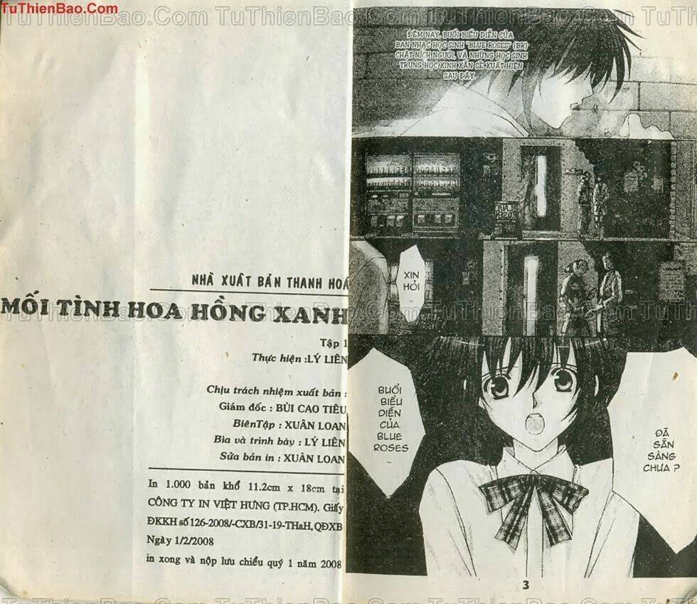 mối tình hoa hồng xanh chapter 1 2