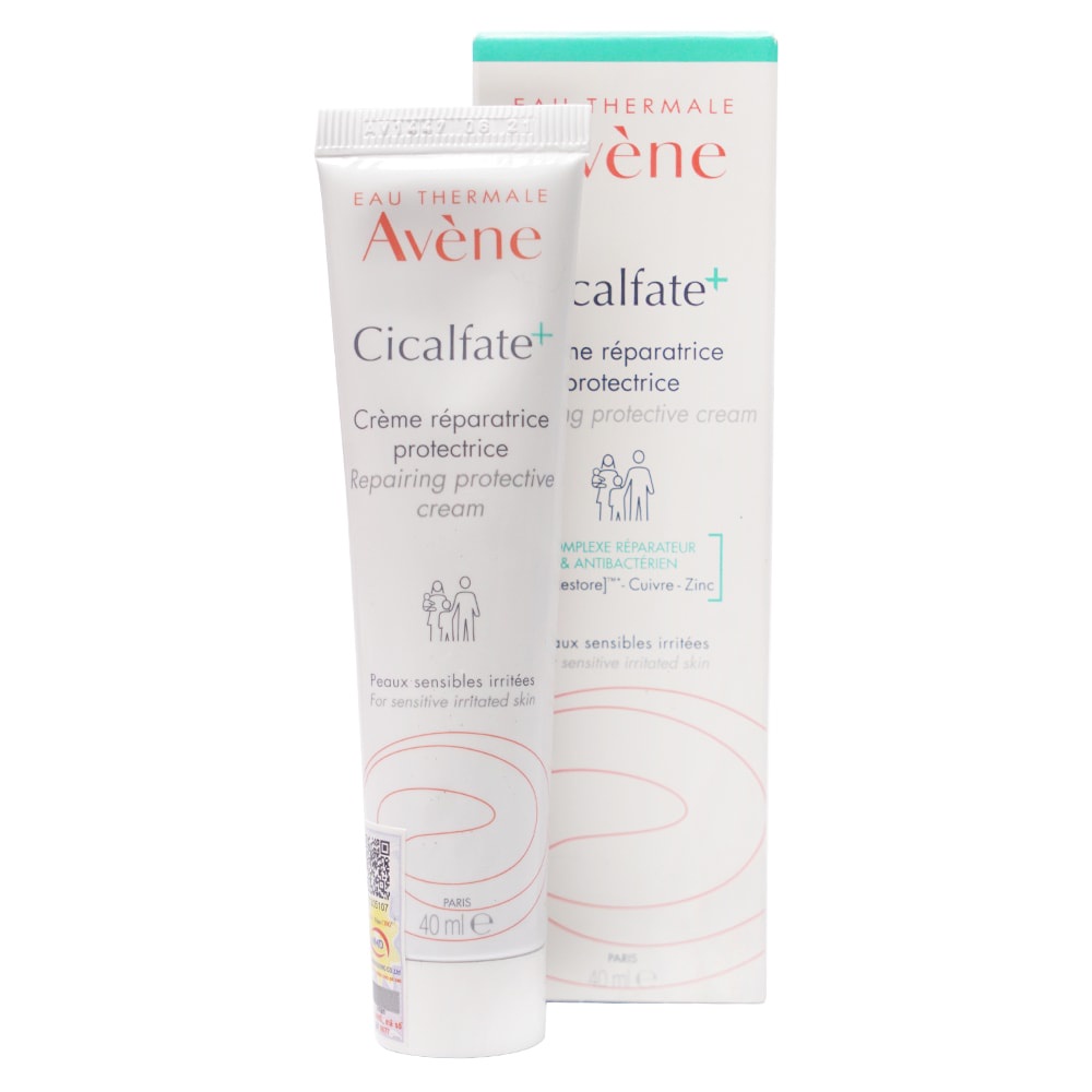 Kem Dưỡng Avène Làm Lành Da Nội Sinh và Ngăn Nhiễm Khuẩn Cicalfate+ Repairing Protective Cream 40ml