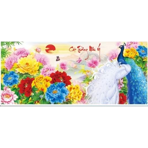Tranh đính đá Cát tường như ý - LV268