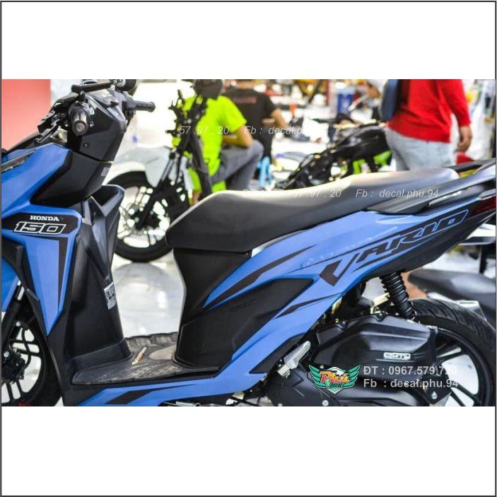 Tem rời Vario Xanh đen nhám -1