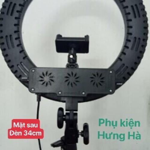 Combo đèn livestream 35cm/45cm +chân tripod cao từ 70cm đến 2m+kẹp điện thoại thông minh