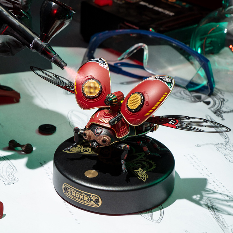 Mô hình Sinh vật Cơ động học Bọ Trinh Thám Scout & Storm Beetle