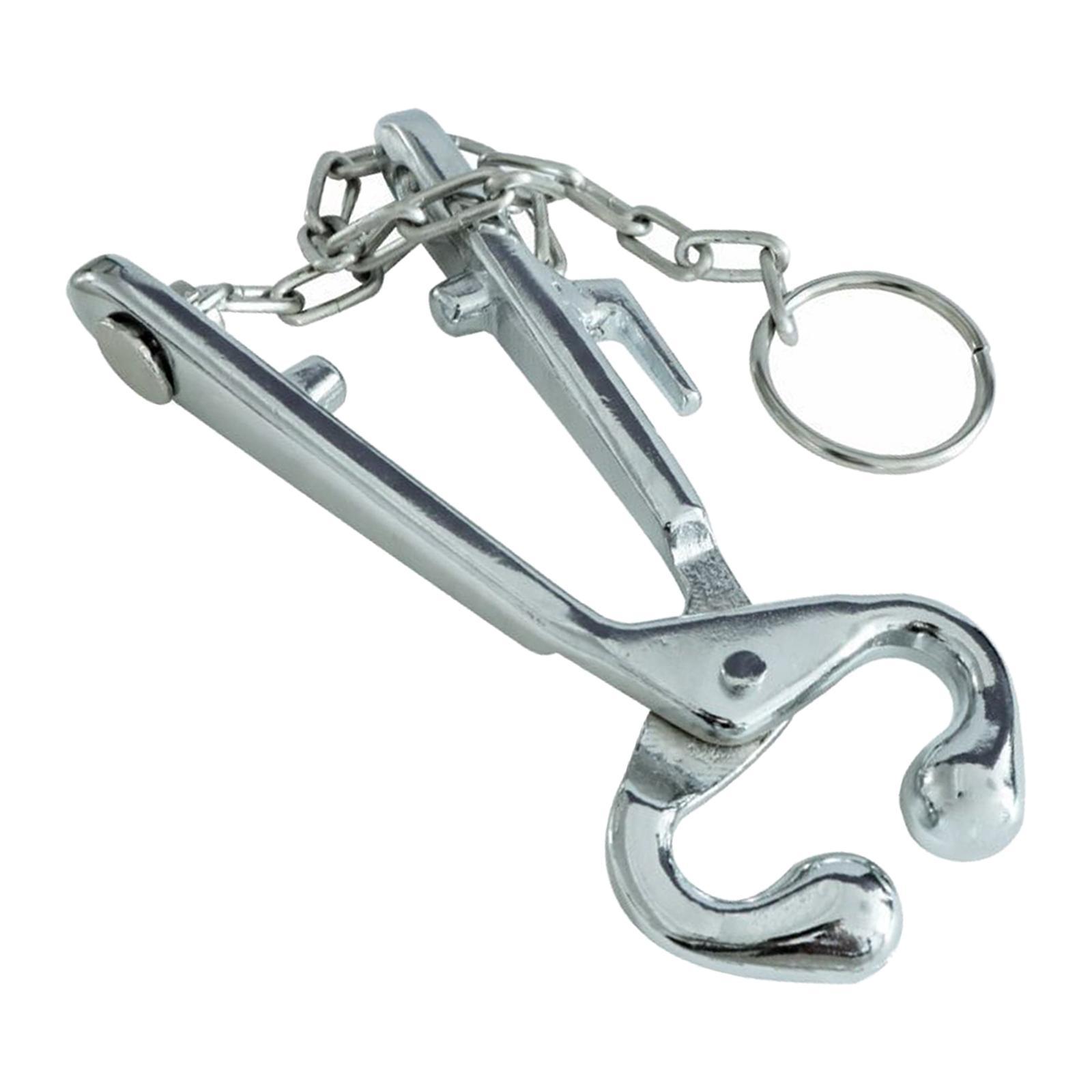 Alloy Cow Nose Pliers Cattle Pulling Tools Nose Circle for Farming Animals