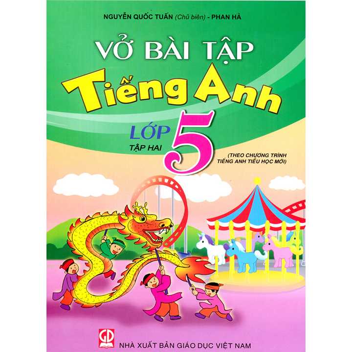 Sách - vở bài tập tiếng anh lớp 5 tập 2