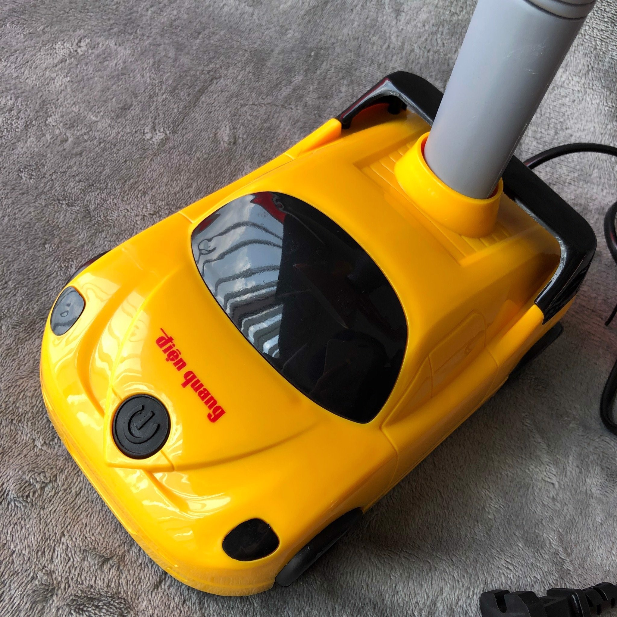 Đèn bàn Điện Quang ĐQ DKL05 B (kiểu xe hơi, vàng đen, có bóng)