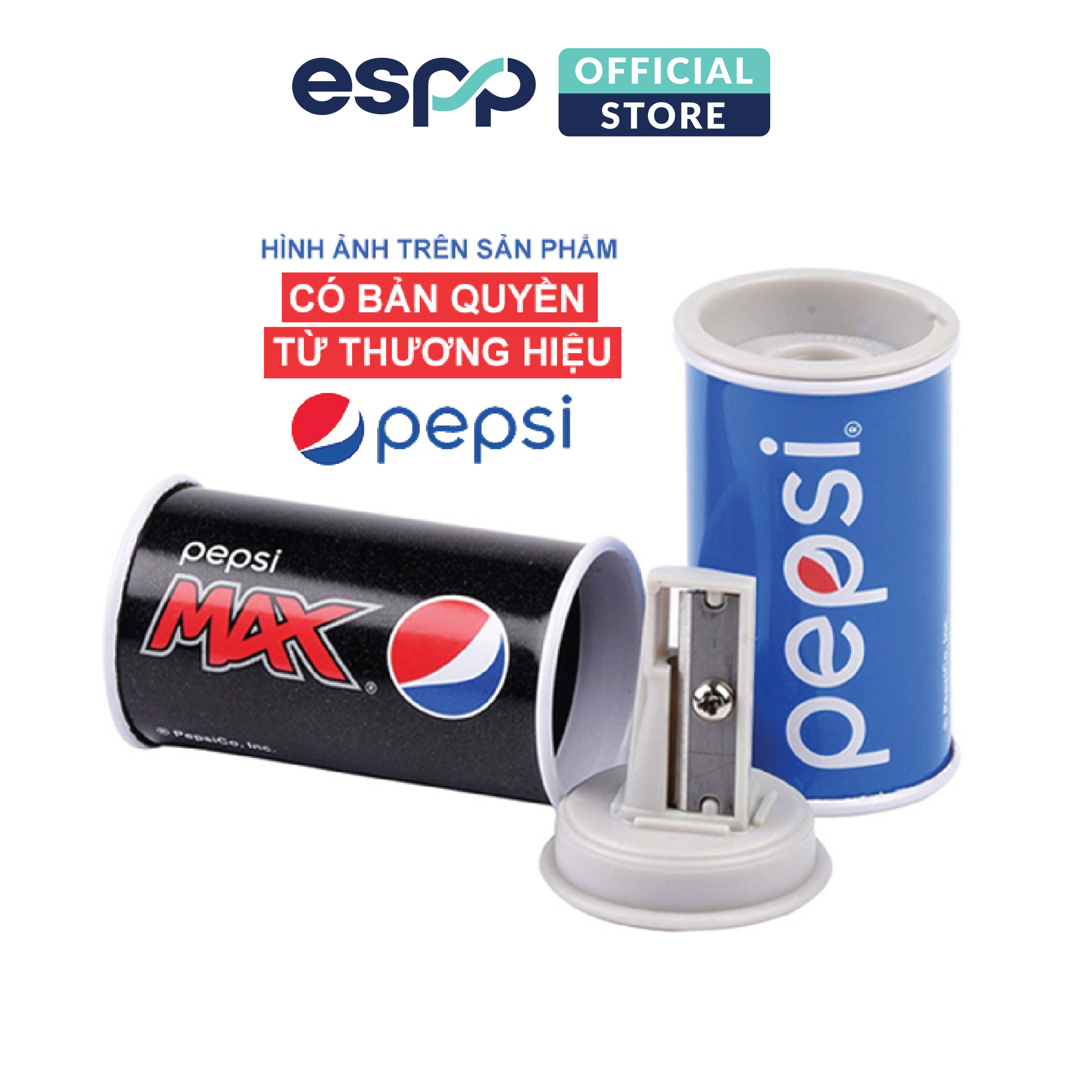 Đồ chuốt hình lon Pepsi ( Đen/ Xanh Dương ) - HELIX