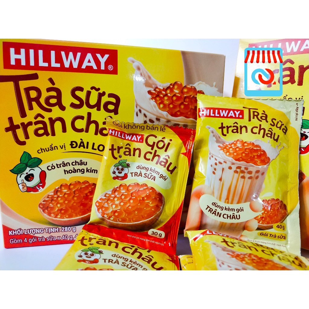 Trà Sữa Trân Châu Hoàng Kim Hillway 280g