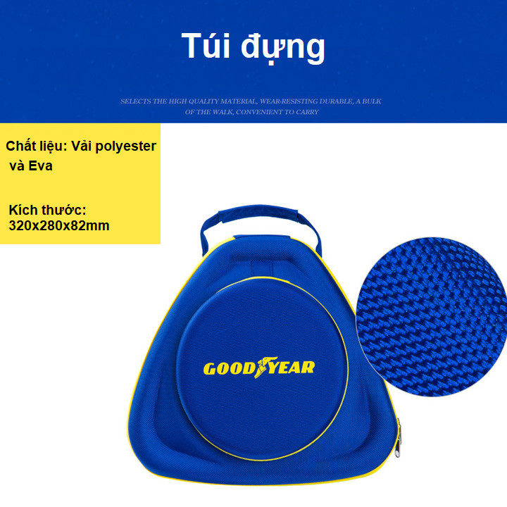 Bộ KIT 9 món cứu hộ khẩn cấp cho ô tô, xe hơi nhãn hiệu Goodyear cao cấp